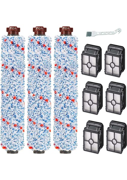 Bissell Crosswave 1785 2303 Elektrikli Süpürge Için Çok Yüzeyli Fırça Ruloları, Model Numarası 1608683 ve 1608684 ile Karşılaştırın (Yurt Dışından)