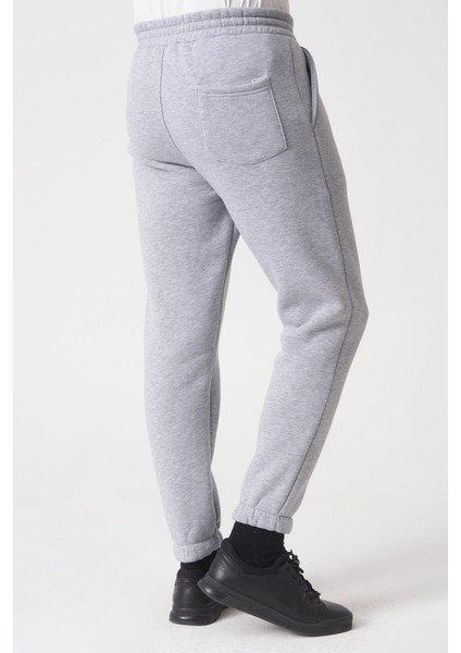 São Paulo 2424 Pamuklu Likralı Slim Fit Eşofman Altı Gri fırsatları