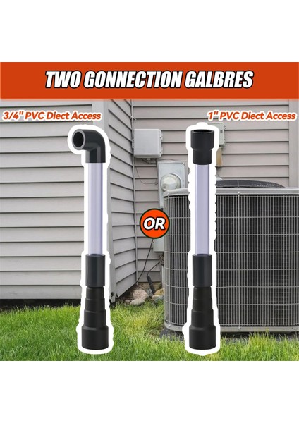Islak Vakum Bağlantısı Ac, Drenaj Hattı Vakumu 3/4 Inç, 1 Inç Adaptör A/c Hvac Hatlarını Açmak ve Boşaltmak Için (Yurt Dışından)
