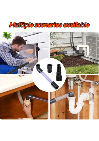 Islak Vakum Bağlantısı Ac, Drenaj Hattı Vakumu 3/4 Inç, 1 Inç Adaptör A/c Hvac Hatlarını Açmak ve Boşaltmak Için (Yurt Dışından)
