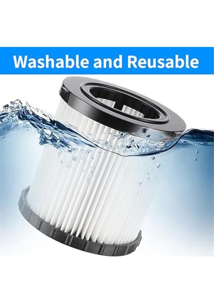 DCV580H Için 3 Adet DCV5801H Vakum Hepa Filtresi, DCV581H 20V Max Islak/kuru 6 Köpük Kovan Filtresi (Yurt Dışından) fırsatları
