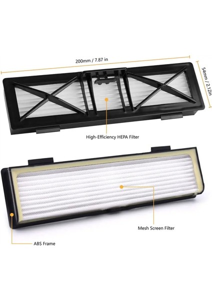 Bağlantılı Seri D3 D4 D5 D6 D7 D8 D9 D10 ve Botvac D D75 D80 D85 Vakum Için Yedek Filtre (Yurt Dışından) indirimleri