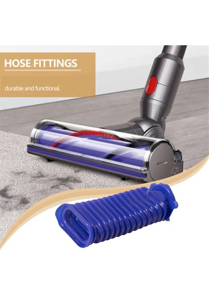 2 Adet Elektrikli Süpürge Hortumu Tornavida ile V6V7V8V10V11V15 Yumuşak Kadife Elektrikli Emiş Değiştirilebilir (Yurt Dışından)
