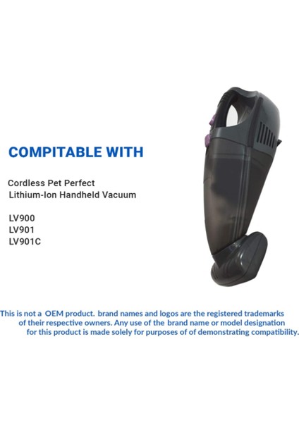 LV900 LV901 XF900 Kablosuz El Süpürgesi Aksesuarları Için 6 Adet Toz Haznesi Filtreli Vakum (Yurt Dışından) fırsatları