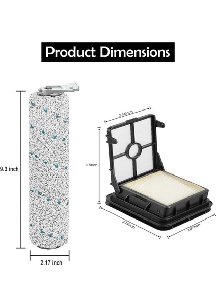 Crosswave Cordless Max Serisi 2787 2554A, 25542, 25548, Çoklu Fırça Ruloları Hepa Filtreleri Için Değiştirme Kiti (Yurt Dışından) fırsatları