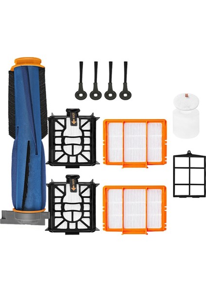 AV2500AE AV2501AE RV2502AE Robot Süpürge Ana Fırça Hepa Filtre Yedek Parça Aksesuar Takımı (Yurt Dışından)