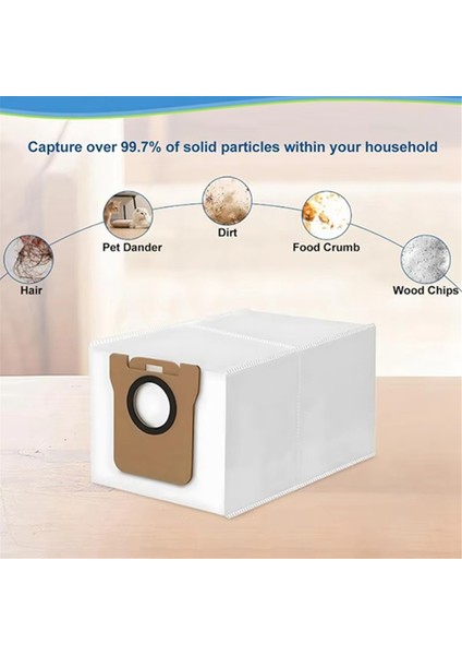 14 Adet Robot Süpürge X20+/X20 Plus Yedek Aksesuarları Toz Torbası Için Uygun (Yurt Dışından)