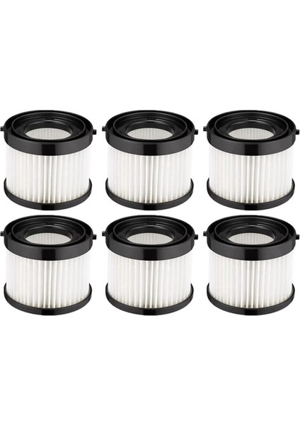 6'lı Paket 49-90-0160 0882-20 Kompakt Vakum Temizliği Için Yedek Hepa Filtresi (Yurt Dışından)