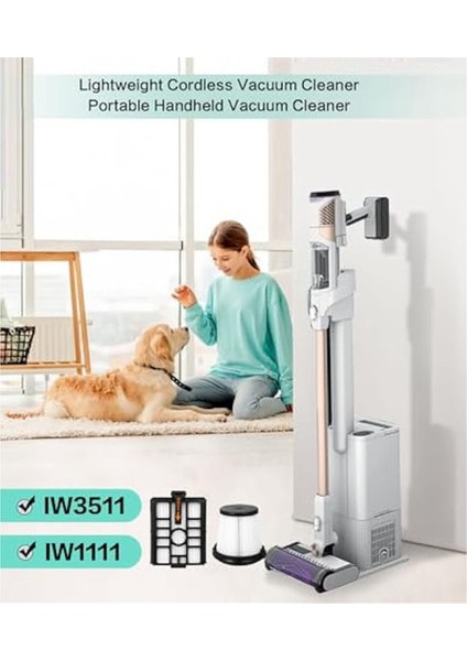 IW3511/ IW1111 Hepa Filtreleri Detect Pro Kablosuz Dikey Elektrikli Süpürge Için Yedek Parçalar (Yurt Dışından) indirimleri