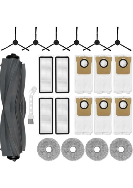 L20 ULTRA/L30 Ultra Robot Süpürge Için 22 Parça Yedek Parça Seti (Yurt Dışından)