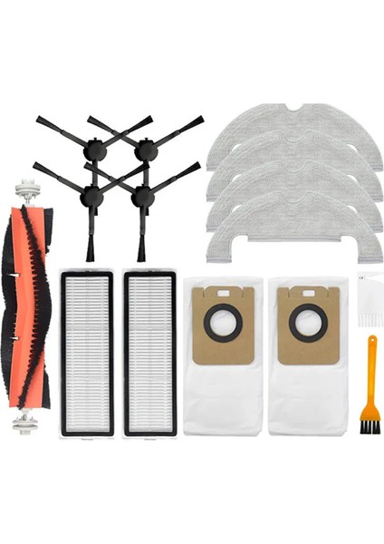 Bot Z10 Pro / L10 Plus STYTJ05ZHM Otomatik Boşaltma Robotu Ana Yan Fırça Filtresi Elektrikli Süpürge Parçaları (Yurt Dışından)