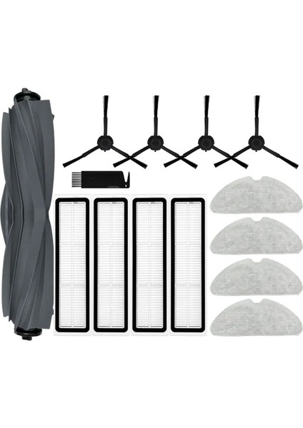 Bot D9 / D10S Pro Robot Süpürge Ana Yan Fırça Hepa Filtre Paspas Bezleri Aksesuarlar Parçalar (Yurt Dışından)