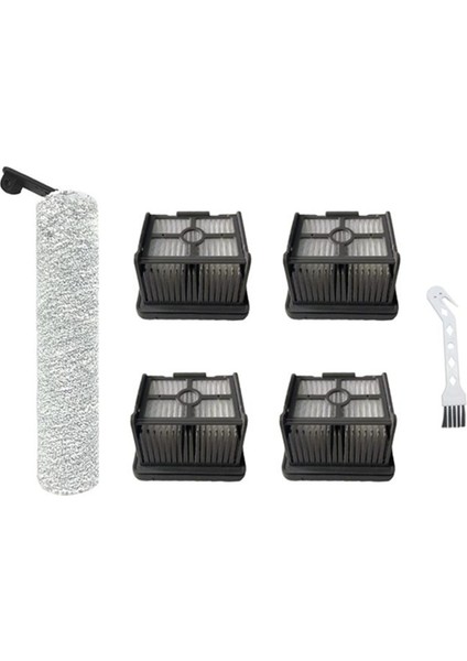 Set M12/M12 Pro Robot Süpürge Ana Fırça Filtre Aksesuarları Yedek Parçaları ile Uyumlu (Yurt Dışından)