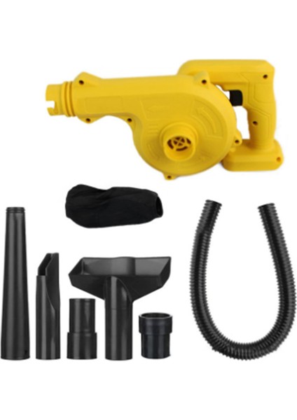 18V 20V Pil Lityum Saç Kurutma Makinesi Kablosuz Bilgisayar Elektrikli Süpürge Toz Toplayıcı Üfleyici Için Uygundur, B (Yurt Dışından)