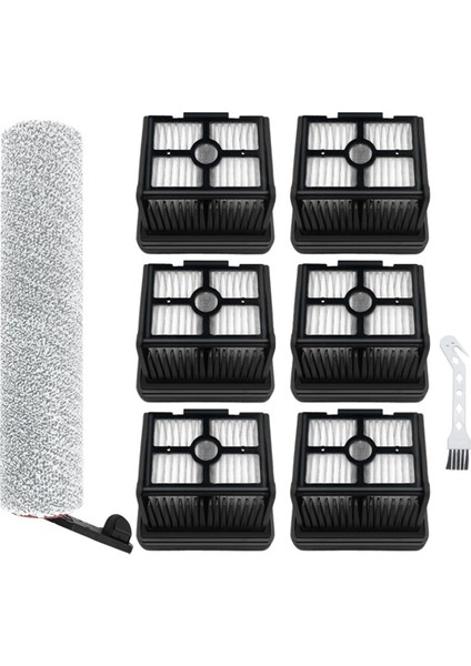 H12 Dual Vakum Temizleyici Yumuşak Silindir Fırça Hepa Filtre Aksesuar Yedek Parçası Için Uyumlu (Yurt Dışından)