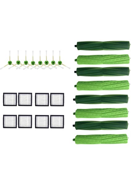 Hepa Filtre Fırça Rulosu I7 E5 E6 I3 Serisi Robot Süpürge Aksesuarları Yan (Yurt Dışından)