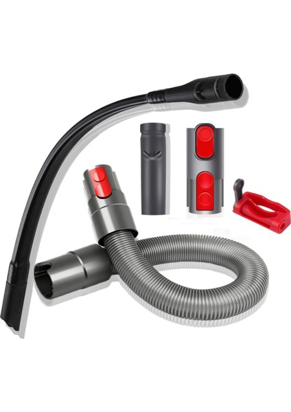 Esnek Genişletilmiş Dar Alan Nozulu + Hortum Uzatması Için Elektrikli Süpürge Aksesuarları V8 V10V11V15'E Uygun (Yurt Dışından)
