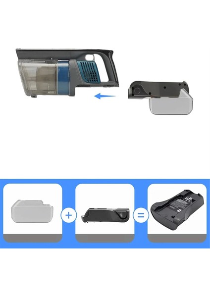 Adaptör Dönüştürücü MT-XSBT01 -XSBT01 18V Li-Ion Pil Elektrikli Süpürge Için (Yurt Dışından) indirimleri
