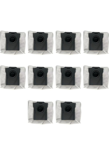 Bot S10S PRO/S10/X30PRO ULTRA/X30 /X40 PRO/X40 Ultra Elektrikli Süpürge Çöp Torbaları Için 10 Adet Toz Torbası Parçaları (Yurt Dışından)