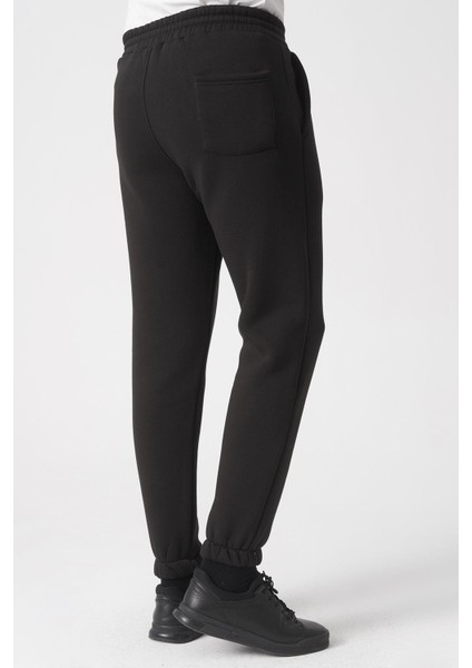 São Paulo 2424 Pamuklu Likralı Slim Fit Eşofman Altı Siyah modelleri