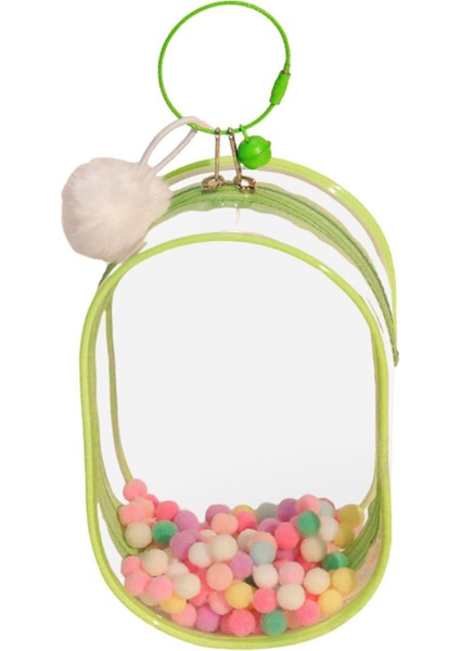15/18CM Figürler Için Açık Geçirmez Çantası Yeşil Top ile (Yurt Dışından)