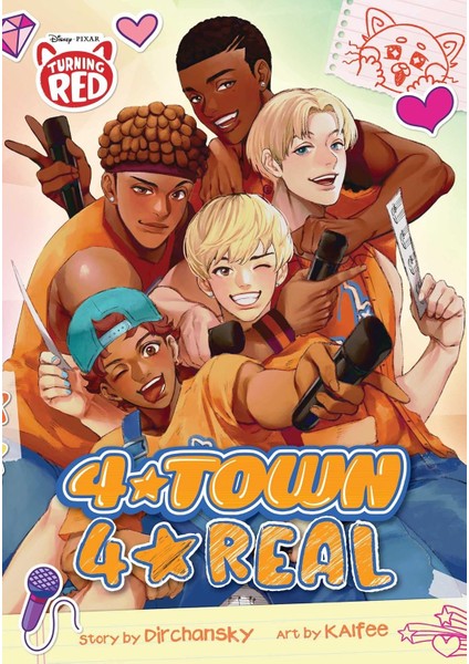 Disney And Pixar's Turning Red: 4*Town 4*Real : The Manga - Dirchansky