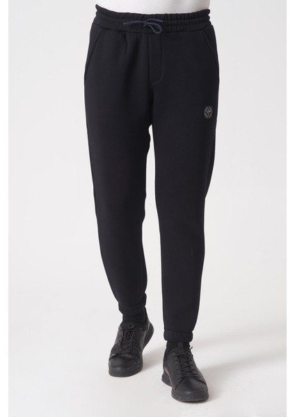 São Paulo 2424 Pamuklu Likralı Slim Fit Eşofman Altı Laci