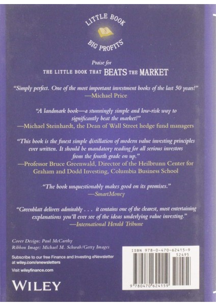 The Little Book That Still Beats The Market: 29 - Joel Greenblatt fiyatları