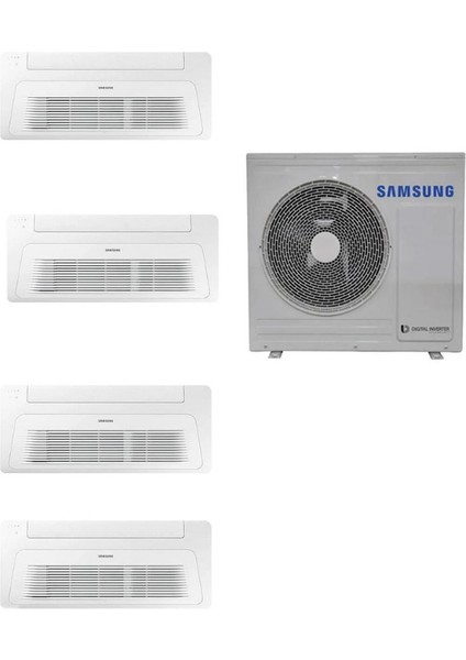 Windfree Multi Tek Yön Kaset 1+4 Sistem (AJ100TXJ5KH-EA) 9+9+9+9 Btu Iç ,10 Kw Dış