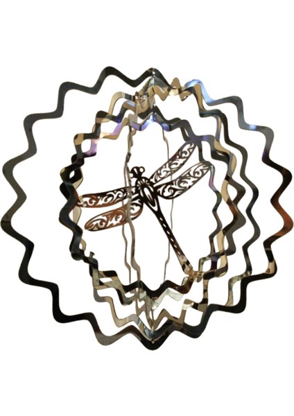 Yusufçuk 3D Süsleme Metal Dekoratif El Sanatları Heykel (Yurt Dışından)