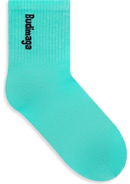 Kadın Yeşil Basic Tenis Spor Soket Çorap modelleri