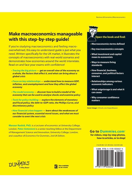Macroeconomics - Uk - Manzur Rashid fiyatları
