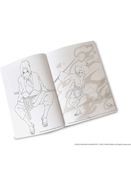 Naruto Shippuden: The Official Coloring Book