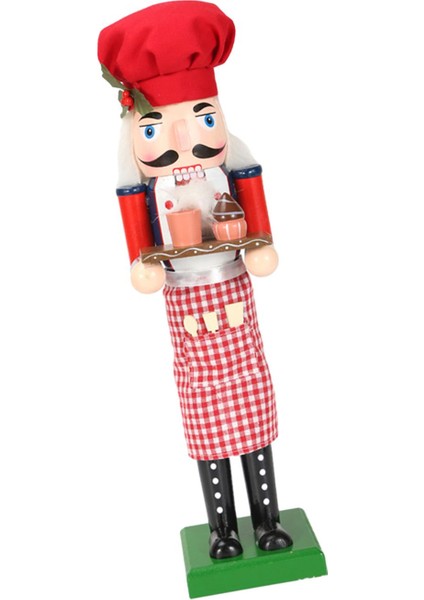 Ahşap Fındıkkıran Süsleri Çocuk Oyuncakları Noel Üstü Dekorasyonu Şef (Yurt Dışından) fiyatları