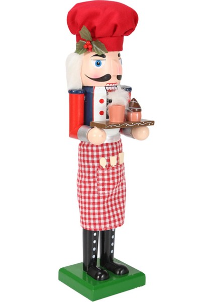 Ahşap Fındıkkıran Süsleri Çocuk Oyuncakları Noel Üstü Dekorasyonu Şef (Yurt Dışından) fırsatları