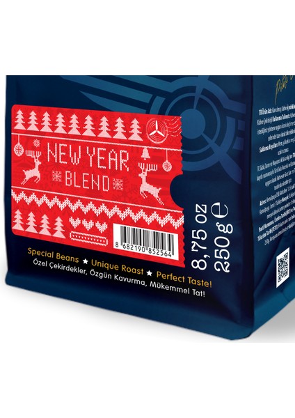 Moliendo New Year Blend Kahve (Öğütülmüş Filtre Kahve) 250 g