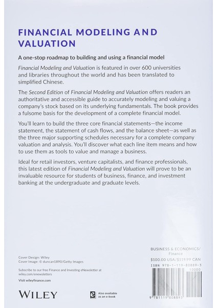 Financial Modeling And Valuation: A Practical Guide To Investment Banking And Private Equity - Paul Pignataro fiyatları