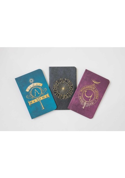 Harry Potter: Spells Pocket Notebook Collection: Set Of 3 - Insight Editions
