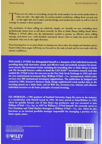How To Make Money Selling Stocks Short - William J. O′Neil