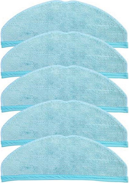 5 Adet Paspas Bezi Pedleri 8090 ULTRA/9090 Robotlu Süpürge Bez Mikrofiber Temizleyici Paçavra Elektrikli Süpürge Parçaları (Yurt Dışından)