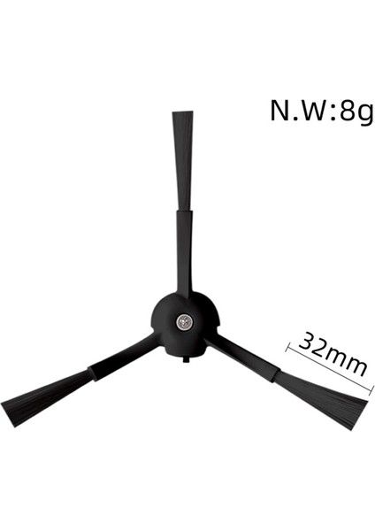 S8 Pro Ultra Elektrikli Süpürge Robotu Aksesuar Seti Ana Yan Fırça Hepa Filtre Paspas Bezi Için Yedek Parçalar (Yurt Dışından)