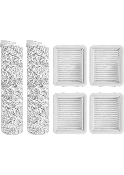 H100 Pro Islak ve Kuru Robotlu Süpürge Parçası Yumuşak Fırça Rulo Hepa Filtre Aksesuarları (Yurt Dışından)