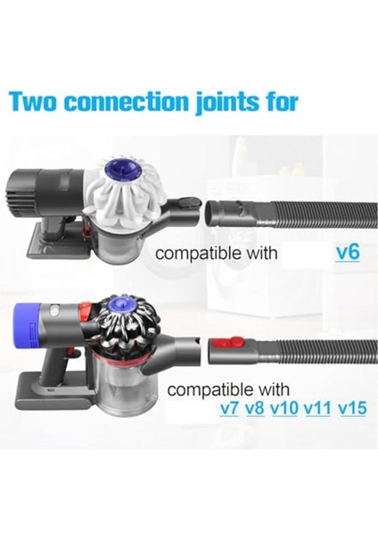 V11 V10 V15 V12 V8 V7 V6 Elektrikli Süpürge Için Esnek Aralık Aparatı, Kurutma Hatlarını Çıkarmak Için Mükemmel (Yurt Dışından)