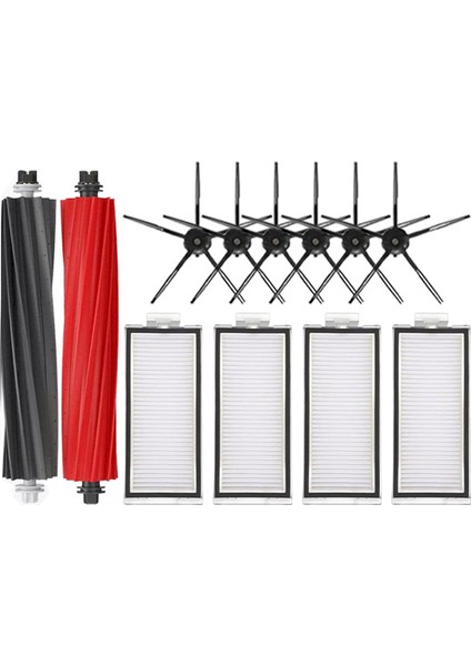 Q8 Max, Q8 Max+, Q5 Pro, Q5 Pro+ Robot Süpürge Aksesuarları Ana Fırça Kapağı Hepa Filtre Yedek Parçaları (Yurt Dışından)