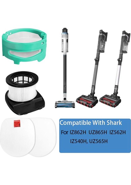 2 Hepa + 4 Köpük ve Keçe Filtre 2 IZ862H UZ865H UZ565H IZ562H IZ540H Elektrikli Süpürge Için Koku Giderici (Yurt Dışından)