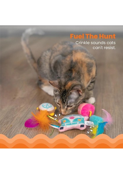 Festival Catnipli Kedi Oyuncağı 3' Lü Paket