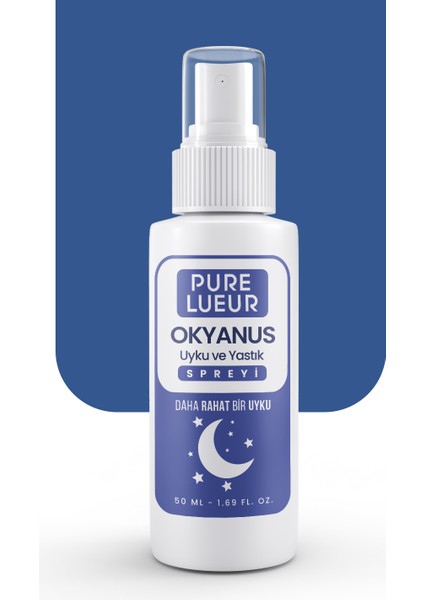 Okyanus Uyku ve Yastık Spreyi Uyku ve Dinlenme Spreyi 50 ml