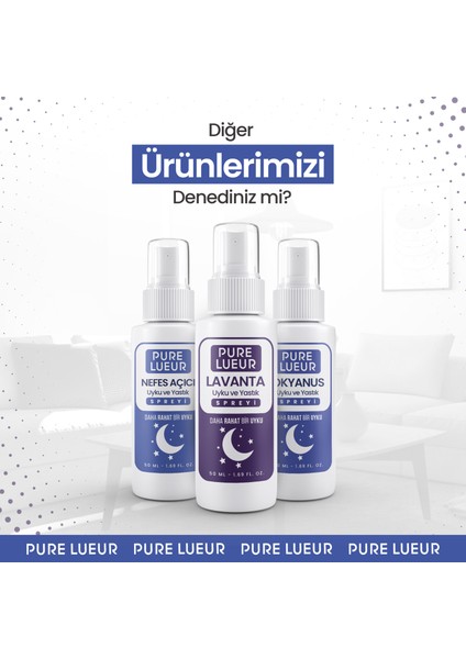 Okyanus Uyku ve Yastık Spreyi Uyku ve Dinlenme Spreyi 50 ml