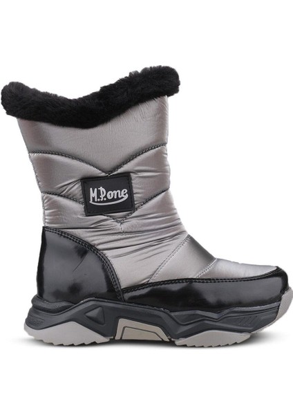 Kız Çocuk Su Geçirmez Kaydırmaz Kar Botu