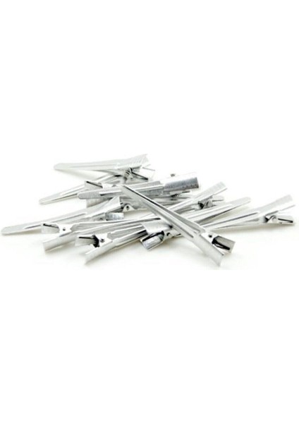 1202 Pembe Cırtlı Bigudi 6lı Çap 3,3cm +12LI Alüminyum Saç Pensi